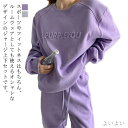 【送料無料】韓国風 部屋着 スポーツウェア 運動服 ロングパンツ トレーナー 長袖 上下セット スウェット ジャージ レディース セットアップ