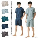【送料無料】接触冷感 グリーン ブルー 無地 男性 春夏 大人 ジャージ 吸汗速乾 寝巻き 寝間着 ルームウェア 薄手 ルームウエア