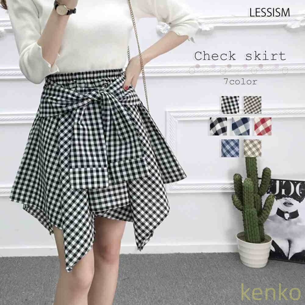 【送料無料】キュロットスカート リボンチェックスカート ファッション ショートパンツ 30代 服 大人 パンツ レディース イキュロット 秋 冬 スーツ コーデ 安い 卒業式 ロング スカーチョ ?