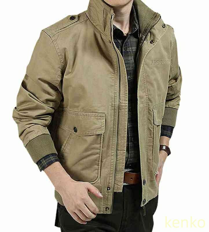 桑和 5332 長袖ブルゾン Lサイズ ミストブル(208) VIVA SOWA アパレル　メンズ メンズ（その他）