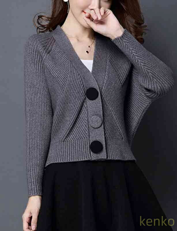 Nylon, Rayon, Polyester - 【送料無料】カーディガン レディース ベージュ ブランド 厚手 ロング あったか ゆったり ニット ケーブル きれいめ 人気 大きいサイズ ジャケット 丸首 長袖 黒 Vネック ショート丈 秋 オフ?