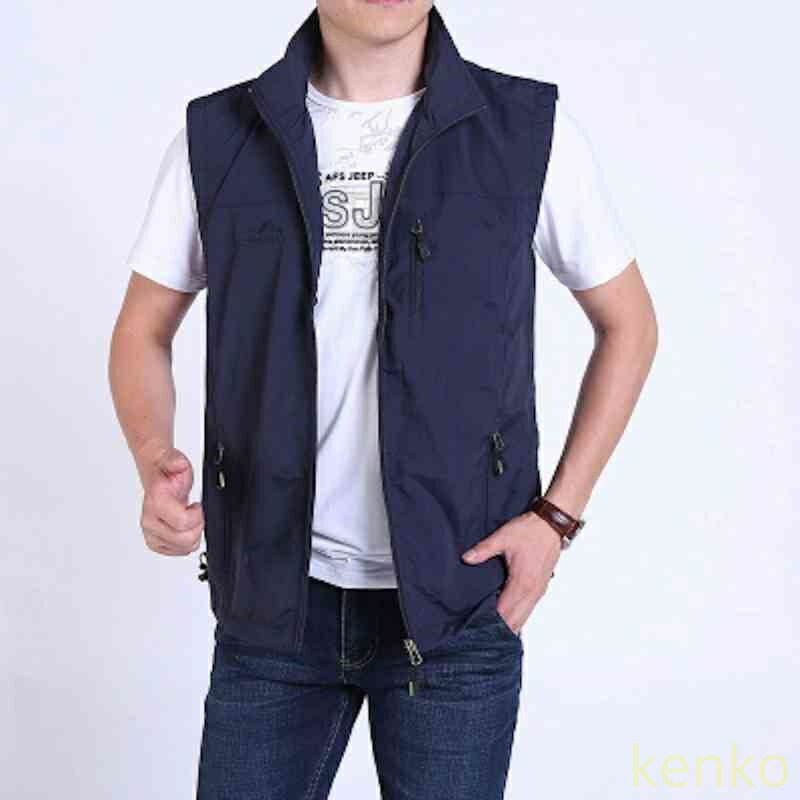 【送料無料】ベスト メンズ 大きいサイズ 冬 ウール フリース カシミヤ 部屋着 秋 ジレ ダウン ルームウェア 黒 夏 ゴルフ 春 おしゃれ 厚手 セーター ビジネス 中綿 襟付き カジュアル スー?(4)