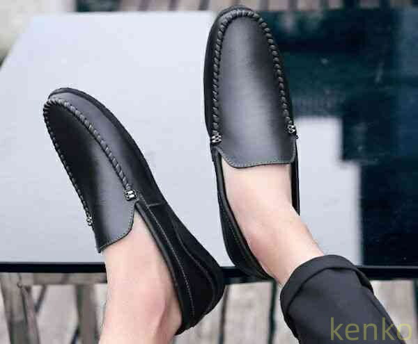 【送料無料】スリッポン スニーカー 厚底 4E メンズ ローファー 高い 秋 春 革 白 幅広 おしゃれ 夏 靴紐 防水 ブーツ 冬 ウォーキング ホワイト 靴 身長UP 結ばない ブラック 軽量 シークレッ?