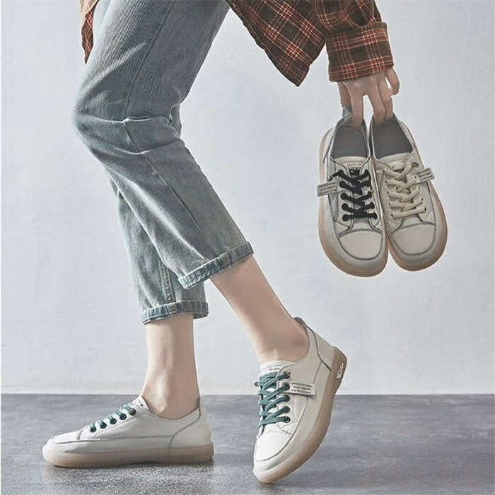 楽天よいよい【送料無料】レディースシューズ スリッポン スニーカー 白 フラットシューズ レディーススニーカー 40代 春夏 厚底靴 歩きやすい pu革 美脚 ローヒール 通勤 可愛い 20代 30代 50代