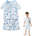 【送料無料】子供服 男の子 女の子 パジャマ キッズ 半袖 ルームウェア 部屋着 上下セットアップ 綿 夏服 寝間着 半ズボン 五分丈 ボーイズ 男児 女児 ジ...