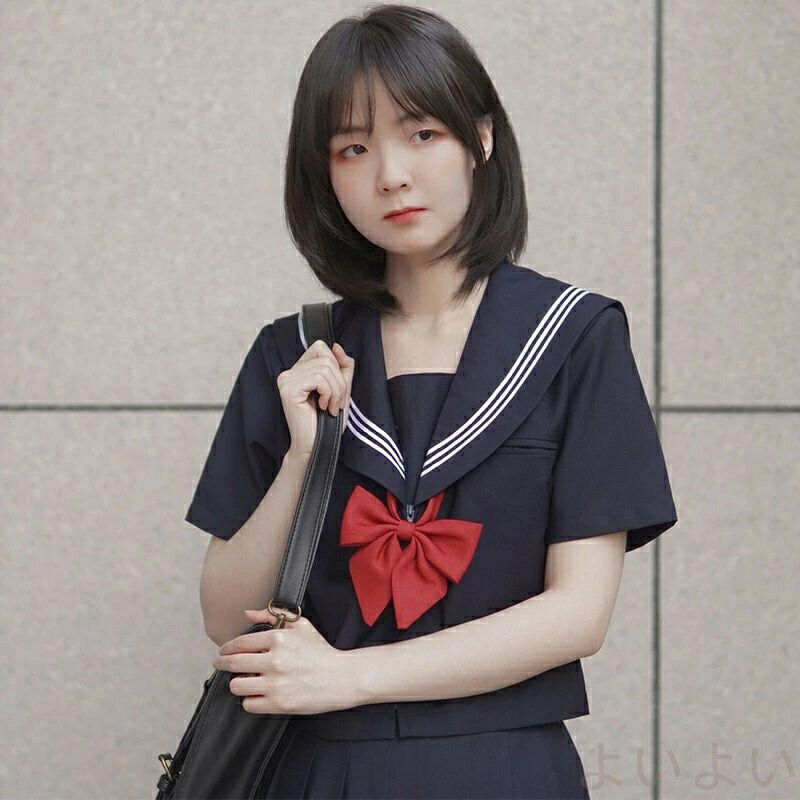 【送料無料】女子制服 セーラー服 JK制服 上下セット レディース制服 コスプレ セーラー服 女子制服 大きいサイズ 衣装 制服 卒業式 入学式 コスチューム 半袖
