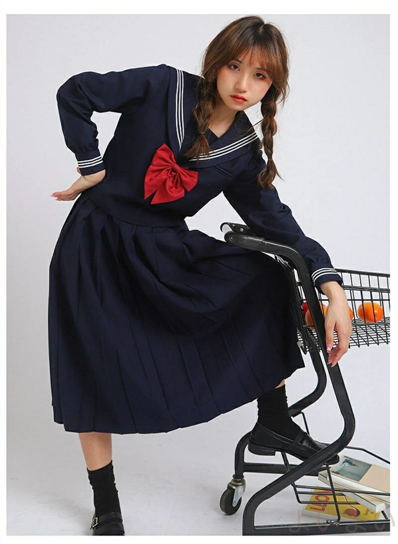 【送料無料】女子制服 セーラー服 JK制服 上下セット レディース制服 コスプレ セーラー服 女子制服 大きいサイズ 衣装 制服 卒業式 入学式 コスチューム 半袖