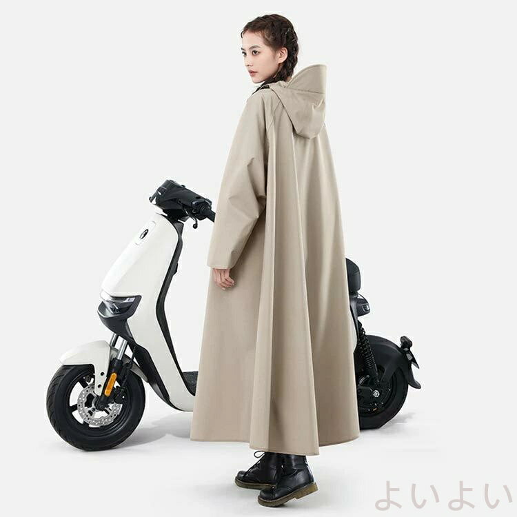【送料無料】レインコート 男女兼用 レディース メンズ 自転車 レインポンチョ ロング 大きいサイズ 防風 撥水 防水 梅雨対策 バイク 原付 ポンチョ カッパ