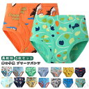 【送料無料】3枚セット キッズ パンツ 下着 男の子 ブリーフ 綿 パンツ 下着 男の子 キッズ ショーツ インナー パンツ ブリーフパンツ 男児 ブリーフ ボーイズ 恐竜 車 通園