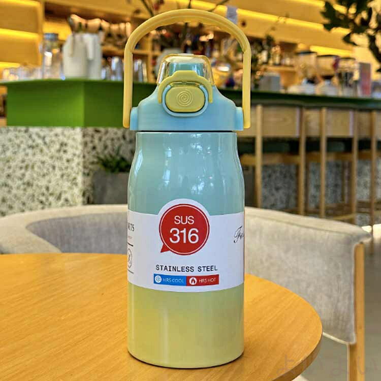 【送料無料】洗いやすい 1リットル 1.2リットル 保冷 水筒 1000ml 魔法瓶 1200ml ...