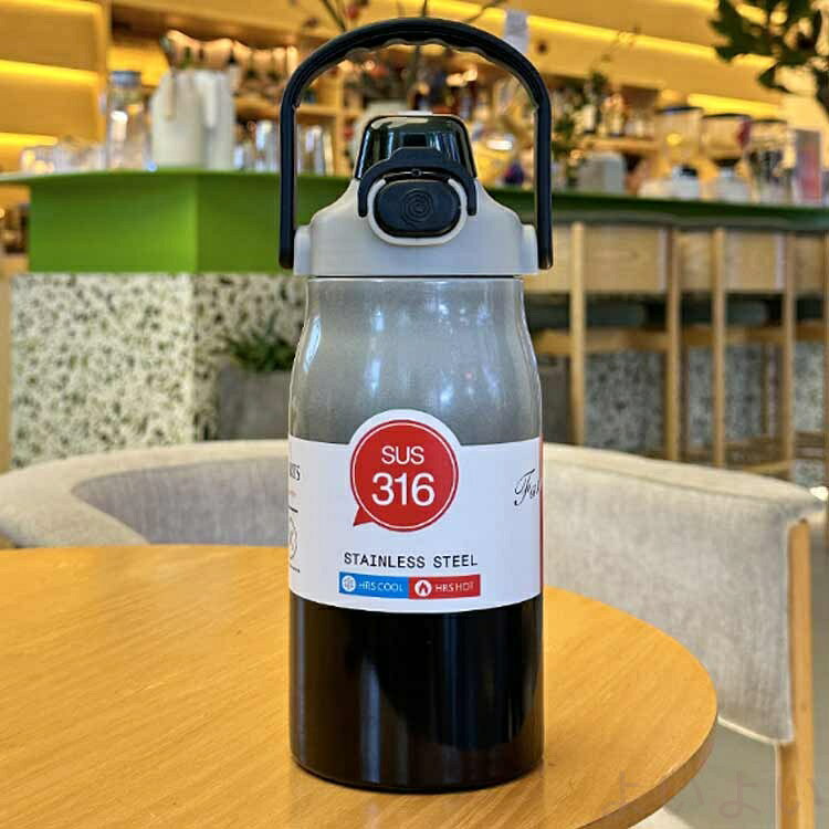 【送料無料】洗いやすい 1リットル 1.2リットル 保冷 水筒 1000ml 魔法瓶 1200ml ...