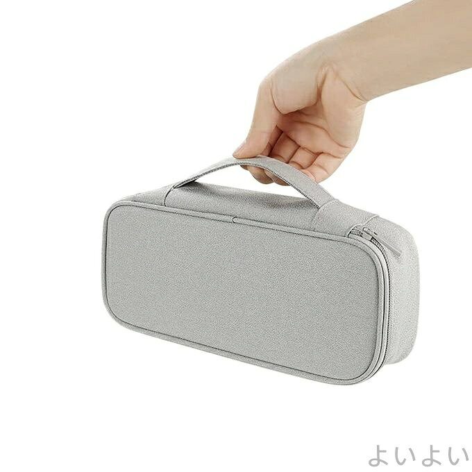 【送料無料】ガジェットポーチ 大きめ ポーチ コード ケーブル スマホ 充電コード 充電器 小物収納 薬 コスメ 文房具 撥水 クッション yoiyoi4141-10019938 よいよい サンプル画像2