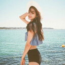 【送料無料】ビーチ 海辺 温泉 スイムウェア セクシー 40代 ボリューム 水着 フレア ビキニ2点セット セパレート 水着ビキニ レディース