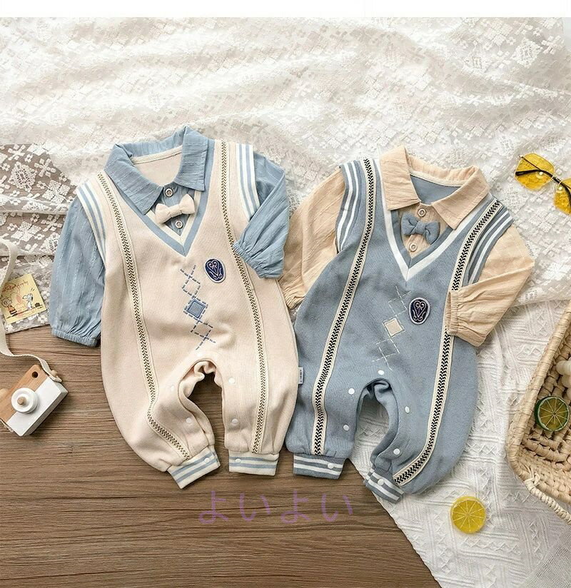 ロンパース 女の子 男の子 ベビー服 春 秋綿 長袖肌着 カバーオール 新生児 キッズ 赤ちゃん おしゃれ 可愛い 子供服 幼児 ルームウェア