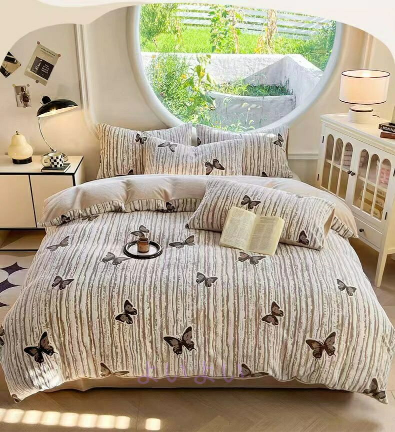 布団カバー セット 3点セット 布団セット 寝具セット カバー 秋冬 あったか シングル ダブル 可愛い 無..