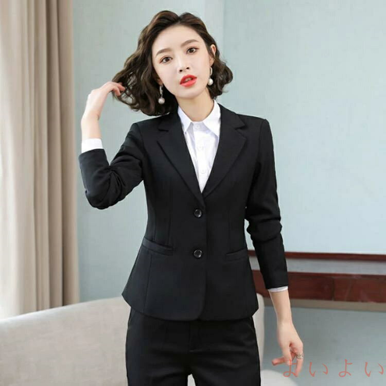【送料無料】通勤 面接 スカート フォーマル ビジネススーツ 春 パンツ スーツ 長袖 上下 テーラードジャケット レディース ジャケット スーツジャケット ビジネススーツ