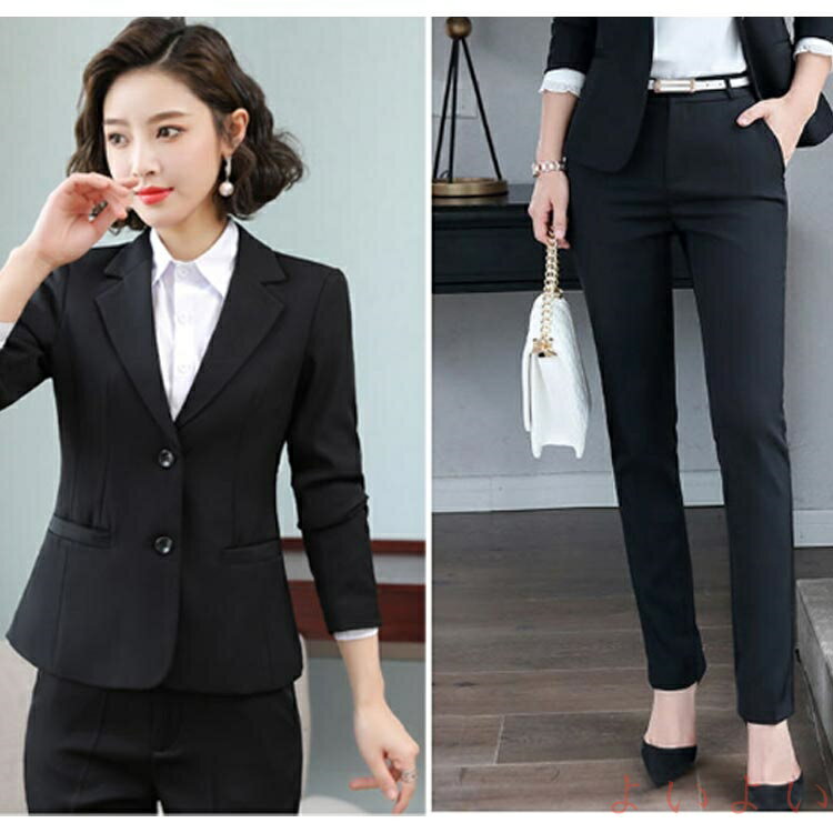 【送料無料】通勤 面接 スカート フォーマル ビジネススーツ 春 パンツ スーツ 長袖 上下 テーラードジャケット レディース ジャケット スーツジャケット ビジネススーツ