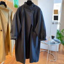 【送料無料】コート アウター 春秋 レディース トレンチ スプリングコート 秋 トレンチコート 春物 春服 ロング丈 春秋トレンチ ライトコート マウンテンコート 大きいサイズ