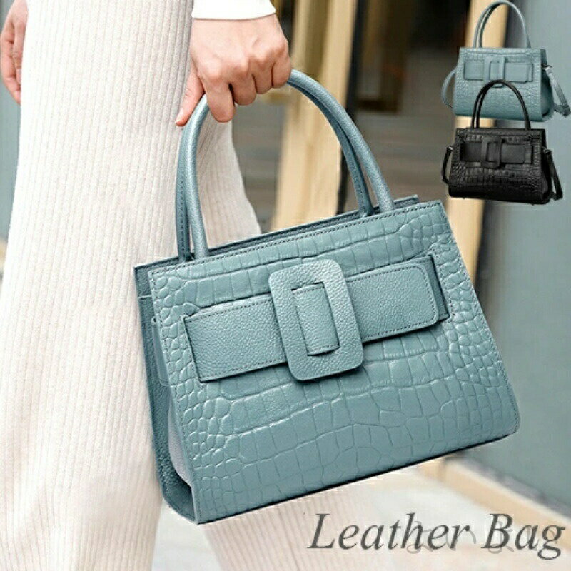 【送料無料】おしゃれ 通学 本革 軽量 レディース 卒業式 ハンドバッグ フォーマル 大人 シンプル お出かけ 2way 母の日 斜めがけ(4)