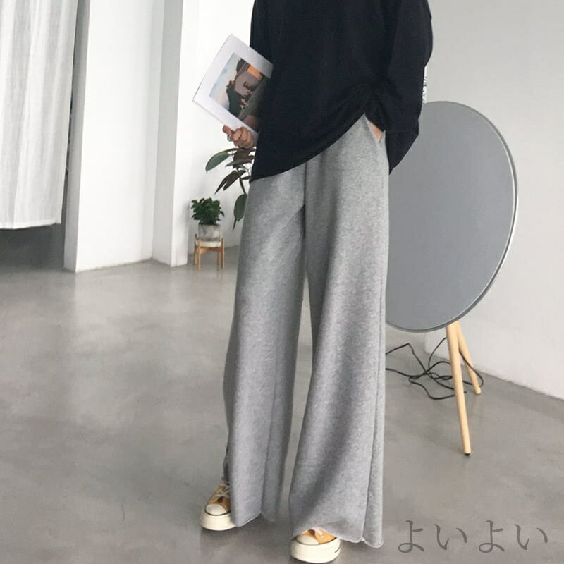 【送料無料】大人可愛い かっこいい お洒落 大人 カジュアル シンプル 大人可愛い かわいい ワイド ロング丈 ロング ワイドパンツ パンツ