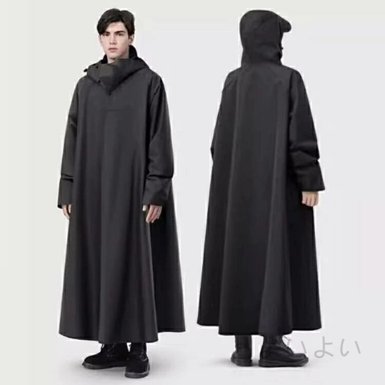 送料無料 レインコート 自転車 防風 カッパ 男女兼用 メンズ ロング ポンチョ リュック対応 防雨 防水 梅雨対策 原付ポンチョ レインポンチョ リュック対応 バイク 軽量