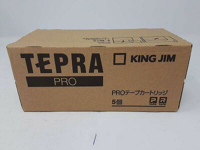 23k-048h 【中古】【未使用品】KINGJIM キングジム TEPRA PRO テプラプロ テープカートリッジ 18mm SS18K 5個セット【中古】【送料無料】【9800円以上で沖縄 離島も送料無料】