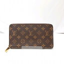 23k-578h 【中古】LOUIS VUITTON ルイ・ヴィトン モノグラム ジッピー オーガナイザー M60002【9800円以上で沖縄・離島も送料無料】
