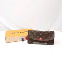 23k-579h 【中古】LOUIS VUITTON ルイ・ヴィトン モノグラム ポルトフォイユ・エミリー 長財布 レディース【9800円以上で沖縄・離島も送料無料】(4)
