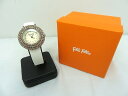 s23g-796x【中古】Folli Follie フォリフォリ ステンレススチール ラインストーン ラバー レディース腕時計 WF2P010ZS 【9800円以上で沖縄・離島も送料無料】(2)