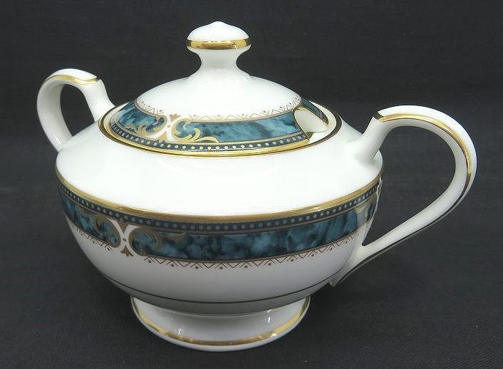 s24g-096x【中古】Noritake ノリタケ BONE CHINA ESSEX SOURT ボーンチャイナ エセックスコート シュガー シュガーポット 本体のみ【9800円以上で沖縄 離島も送料無料】