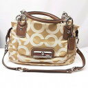 24k-175h 【中古】COACH コーチ 2WAY ワンショルダー 肩掛け ハンドバッグ 16779【9800円以上で沖縄・離島も送料無料】