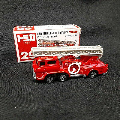 樂天商城 - 24k-263o【中古】トミカ 29 日野 ハシゴ 消防車 1/125【9800円以上で沖縄・離島も送料無料】