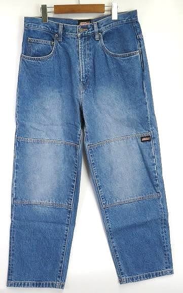 s24g-431xSupreme　シュプリーム　23FW　Dickies Double Knee Baggy Jean #A　Washed Indeigo/30　デニムパンツ