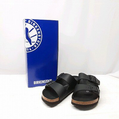 24k-326h【中古】BIRKENSTOCK　ビルケンシュトック　Arizona　BS　サンダル　ブラック　24.5cm【9800円以上で沖縄・離島も送料無料】