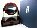 s24g-582k【中古】津軽塗 ミニドレッサー 唐塗 赤上 卓上 姫鏡台 漆塗り 工芸品【9800円以上で沖縄・離島も送料無料】