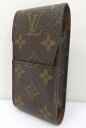 s24g-615x【中古】LOUIS VUITTON ルイウ゛ィトン エテュイ シガレット モノグラム M63024 シガレットケース【9800円以上で沖縄・離...