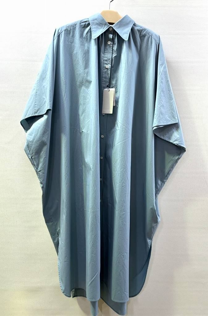 s24t-0105y【中古】【未使用】Audrey and John Wad オードリーアンドジョンワッド シャツワンピース ポンチョ 半袖H6417【9800円以上で沖縄・離島などの一部地域も送料無料での発送となります。】