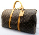 s24g-987x【中古】LOUIS VUITTON ルイウ゛ィトン キーポル50 モノグラム M41426 旅行バッグ ボストンバッグ【9800円以上で沖縄・離島も送料無料】(4)
