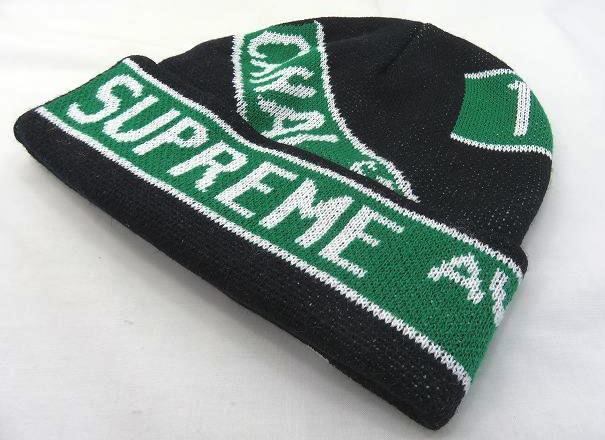 樂天商城 - s24g-1170x【中古】SUPREME シュプリーム　21SS　Street Signs Beanie　Black　ニット帽【9800円以上で沖縄・離島も送料無料】