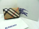s24-1267x【中古】BURBERRY バーバリー カードホルダー クリスマス Wallets and Card Holders 80191911 1 カー...