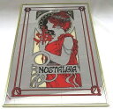 s24g-1353x【中古】NOSTALGIA ノスタルジア パブミラー 鏡 壁掛け【9800円以上で沖縄・離島も送料無料】