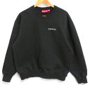 s25g-012x【中古】Supreme シュプリーム 23FW NYC Crewneck Black/Medium スウェット【9800円以上で沖縄・離島も送料無料】