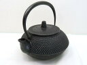 s25g-156x【中古】IWACHU 岩鋳 鉄瓶兼用急須 鉄器 アラレ【9800円以上で沖縄・離島も送料無料】