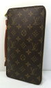s25g-187x【中古】LOUIS VUITTON ルイウ゛ィトン オーガナイザー ドゥ ウ゛ォワヤージュ モノグラム M60119 トラベルケース【9800...