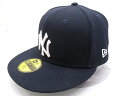s25g-302x【中古】NEW ERA ニューエラ 59FIFTY ニューヨークヤンキース サイドパッチ ワールドシリーズ2000 ベースボールキャップ 7 ...