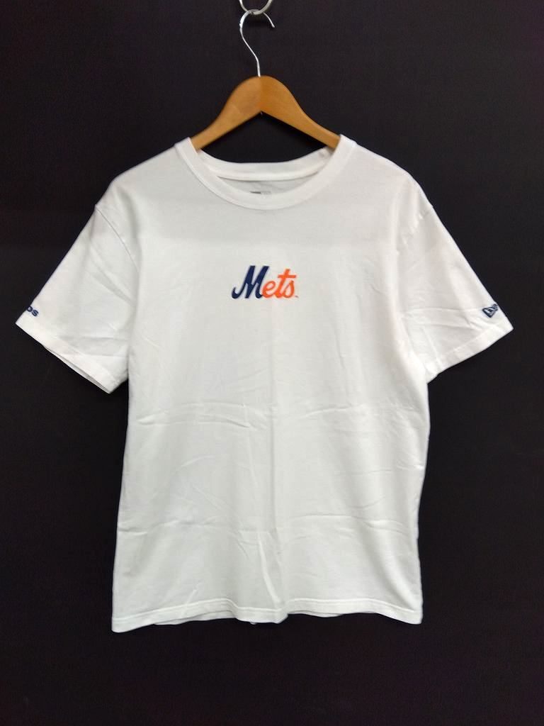 樂天商城 - s25g-493x【中古】atmos x MLB x NEWERA TEE METS Tシャツ NYメッツ XL【9800円以上で沖縄・離島も送料無料】