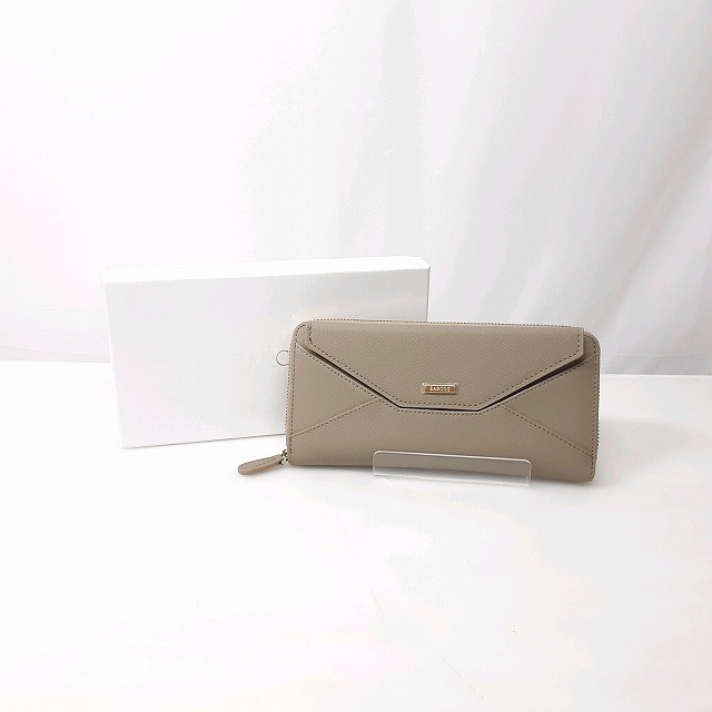 25k-182h【中古】【未使用品】BARCOS バルコス サフィアノ調 ウォレット 長財布 レディース【9800円以上で沖縄・離島も送料無料】
