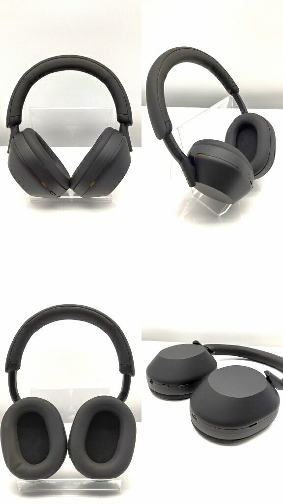 25k-210t【中古】SONY WIRELESS NOISE CANCELING STEREO HEADSET ソニー ワイヤレス ノイズキャンセリング ステレオ ヘッドセット WH-1000XM5 ブラック マイク付 ヘッドホン 密閉ダイナミック型【9800円以上で沖縄・離島などの一部地域も送料無料での発送となります。】 yojigen-10028283 四次元 ねっとフリマ サンプル画像3
