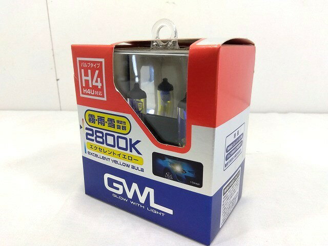 s25g-587x【中古】MIRAREED ミラリード　GWL エクセレントイエロー　2800K　バルブタイプ　H4　H4U対応　S1406【9800円以上で沖縄・離島も送料無料】