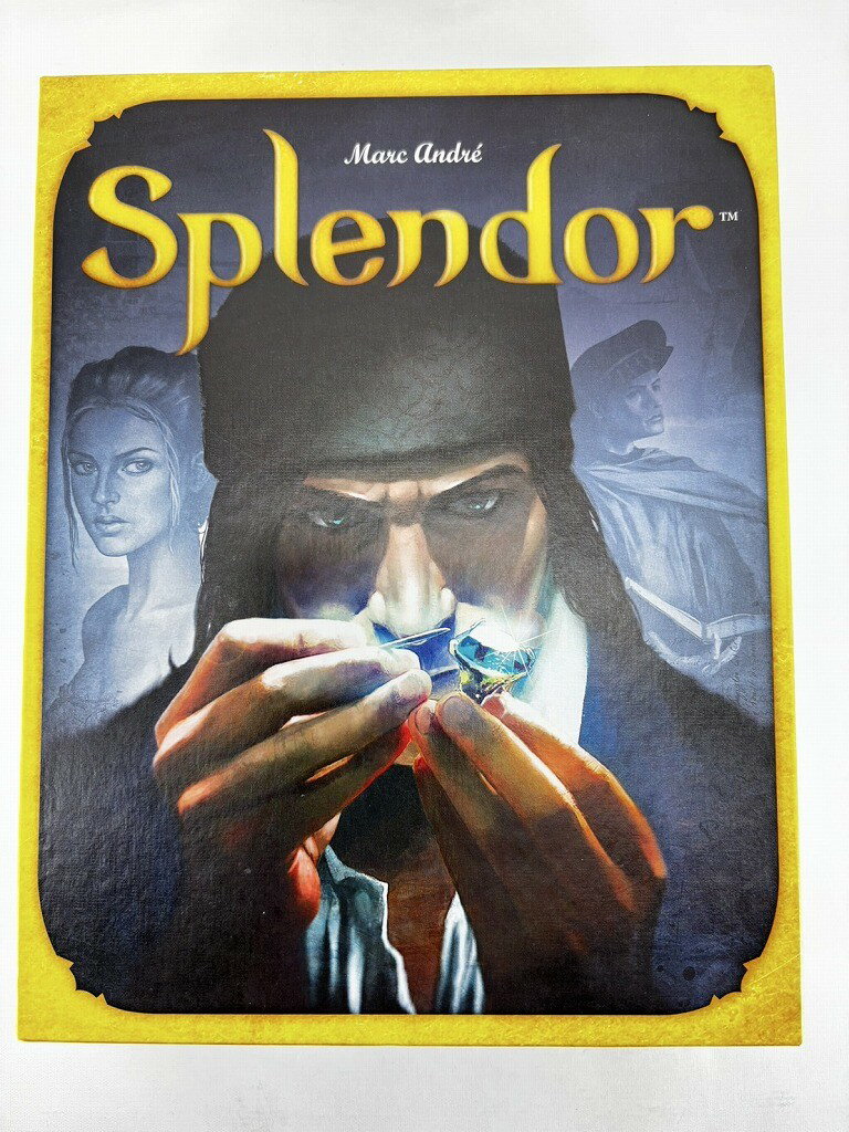s25t-0447y【中古】Splendor　スプレンダー　宝石の煌き　ボードゲーム　ゲーム　海外版　英語版【9800円以上で沖縄・離島などの一部地域も送料無料での発送となります。】